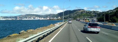 Arriving in Wellington