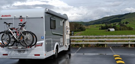 The wind farm at Te Uku
