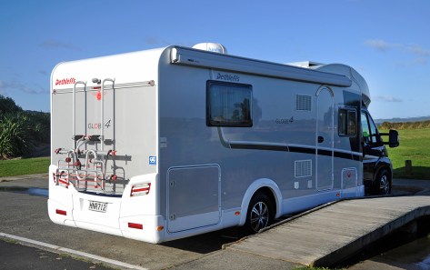 Some stregic parking saw the ramp to the door :-)