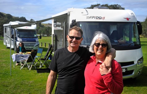 Mike & Wendy with their Rapido