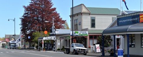 Rafe behaving in Greytown