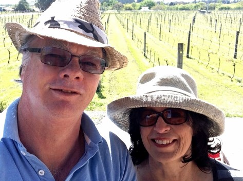 One of my first selfies ever at Margrains