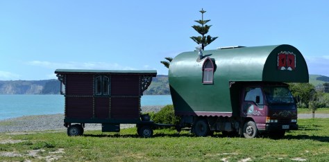 One of the vans at Clifton