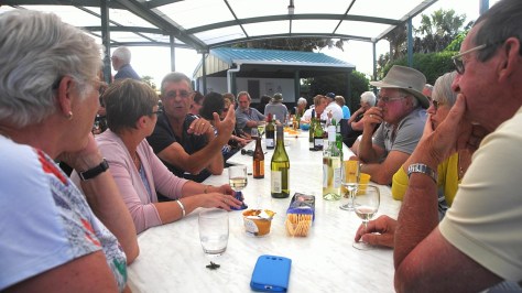 Dethleffs crews ready for tea