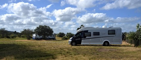 Our first night at Uretiti