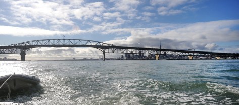 On the way to Riverhead - Auckland harbour Bridge
