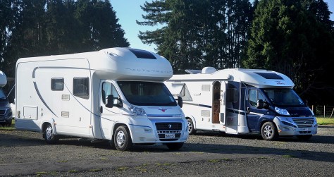 Rob & Helens Autotrail and Rafe