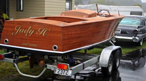 Shaun's replica Chris Craft