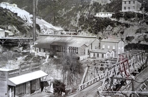 The two Batteries over the bridges. Karangahake at its best!