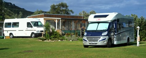 "Ers and Mine" matching Motorhome and Bach Within the camp