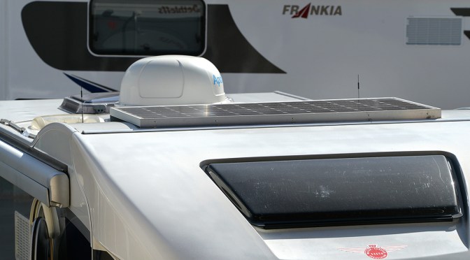 LTE 4G Aerial Installation on a Motorhome