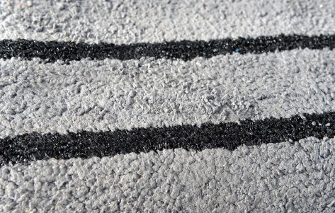 Close up on the doormat