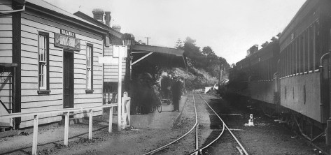 The Railway Station in 1910