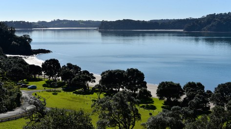 As far as the eye can see. Looking down to Sullivans Bay