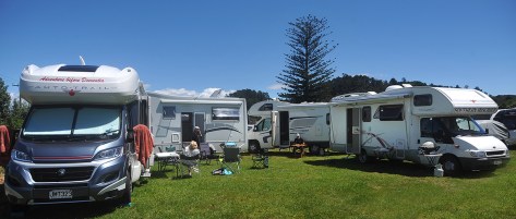 Keeping out the wind and having fun