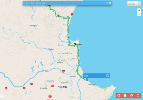 The Tracker image to Clifton Beach