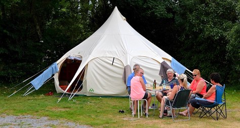 One of the more unusual tents