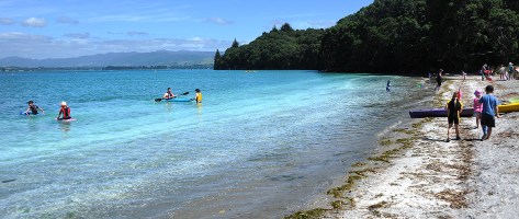 Check out that water