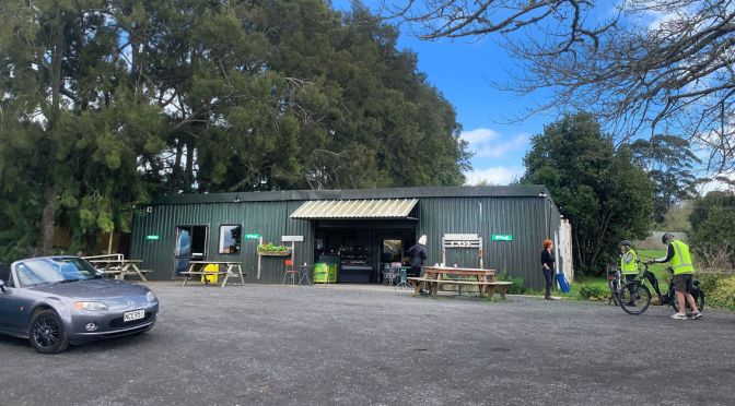 The Bike ride to Miranda Cafe